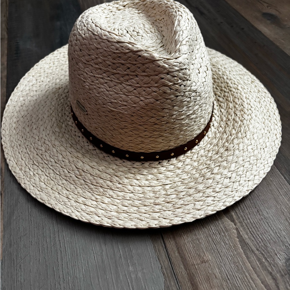Steve Madden Natural Straw Hat